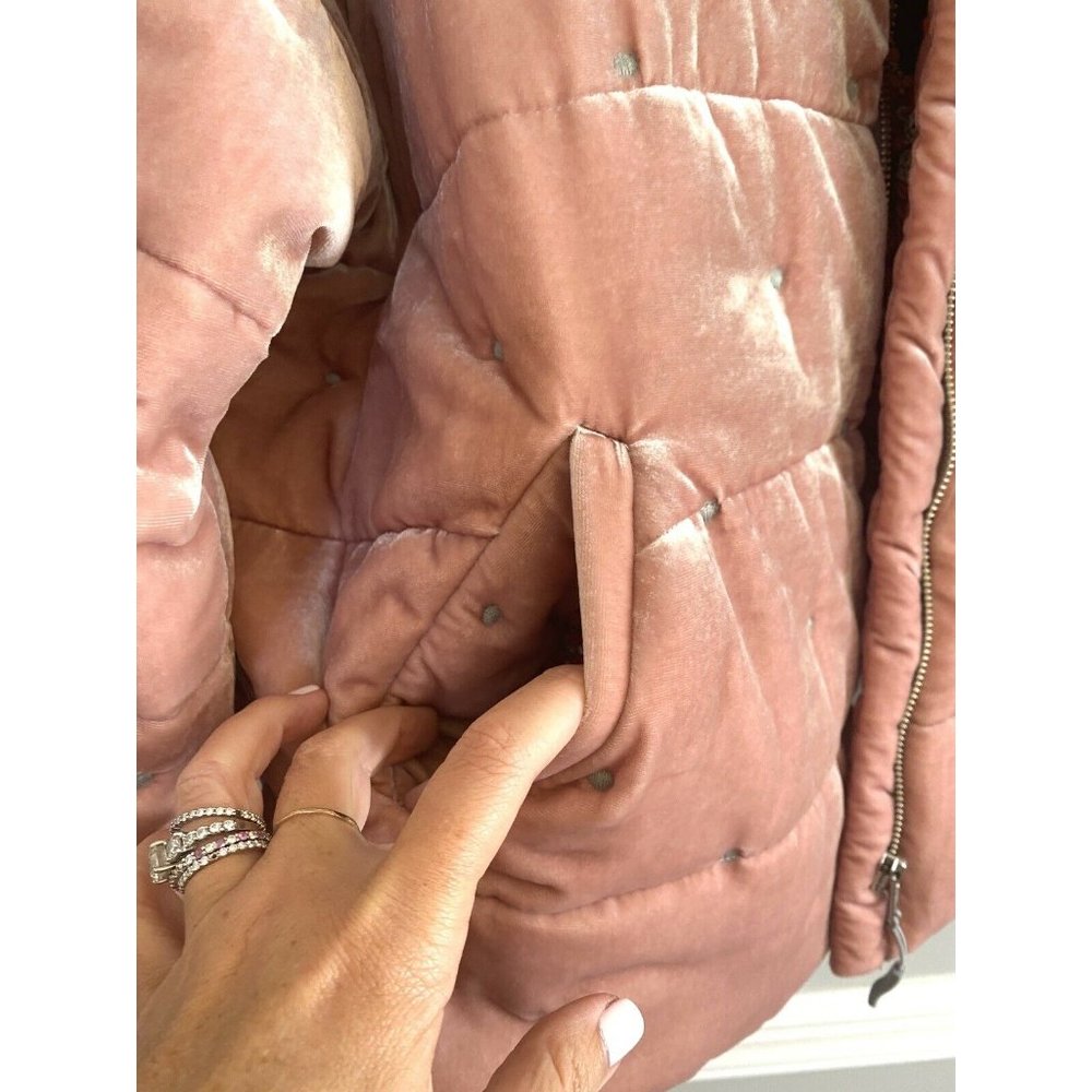 Johnny Was NWT Zaelia Silk-Blend Puffer Jacket - Picture 11 of 11